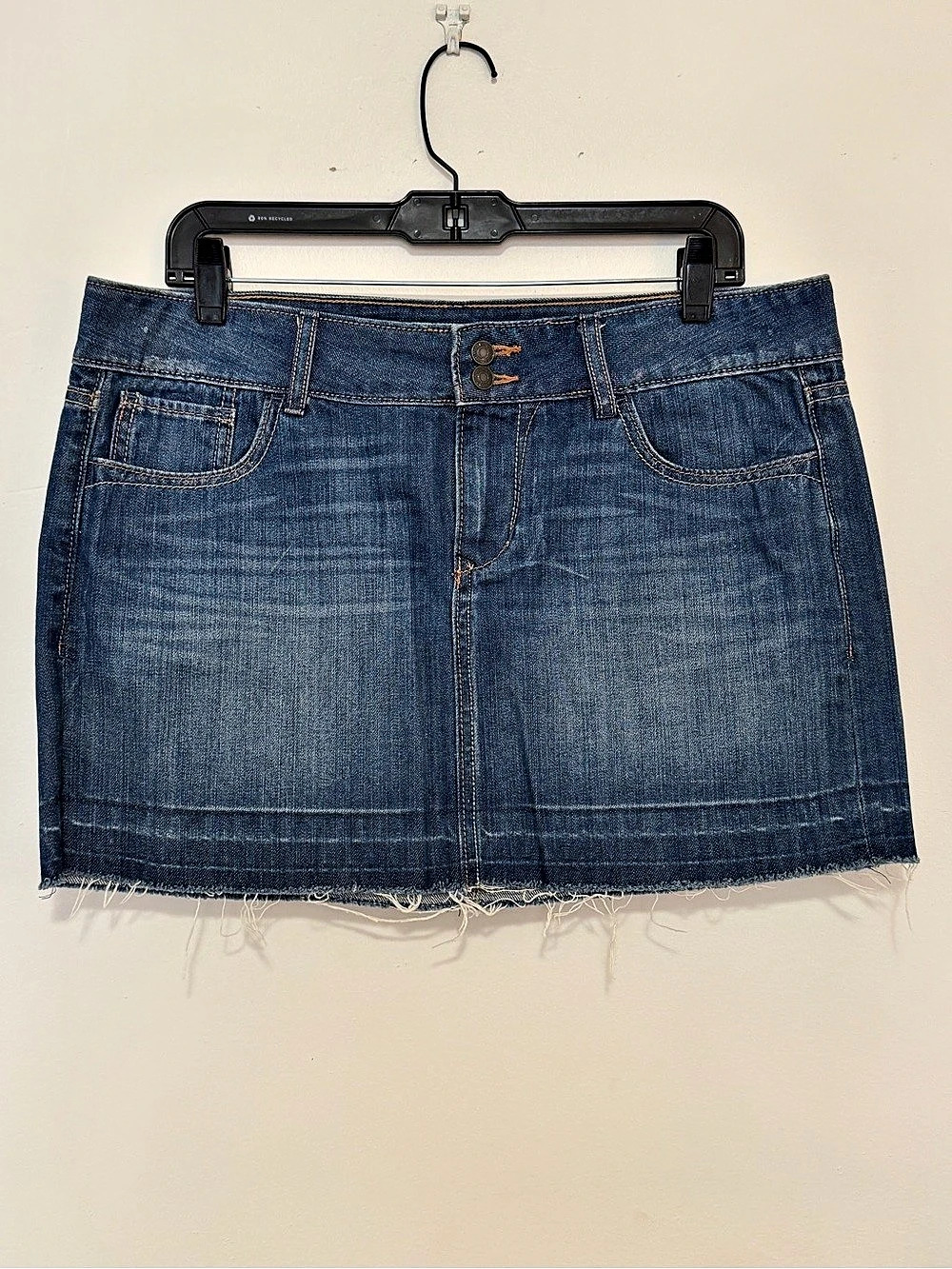 Old Navy Medium Wash Denim Mini Skirt